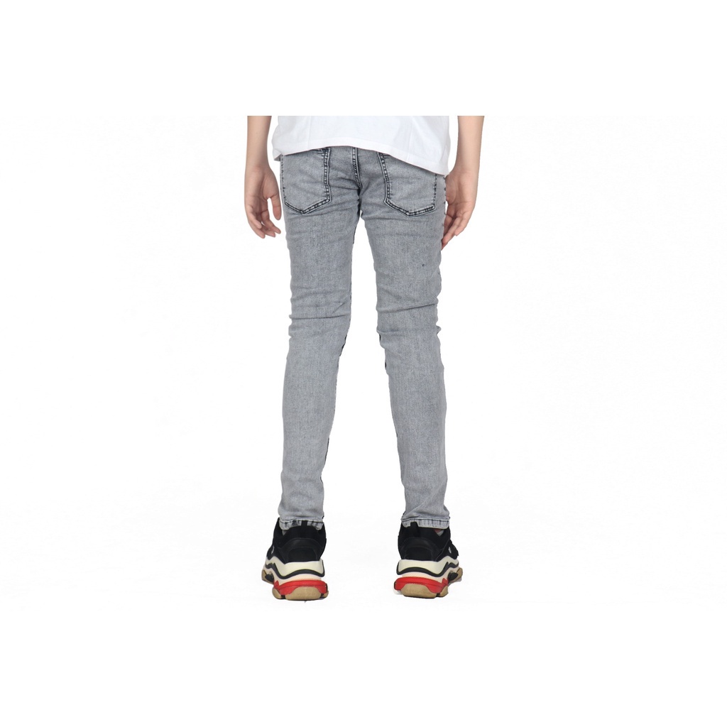 Weird Jeans - Silver Grey - Celana Denim Pria Skinny Strech