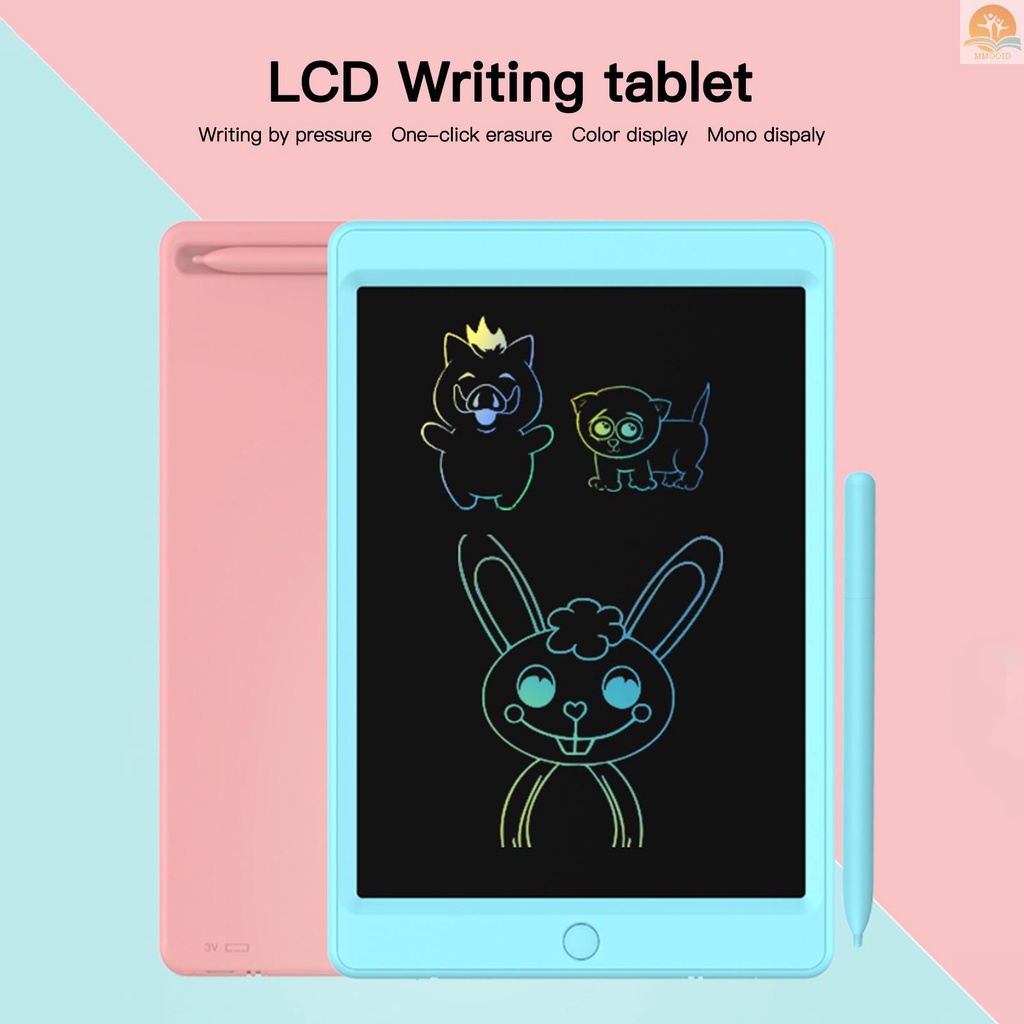 In Stock LCD Writing  10.5 Inch Doodle Drawing Pad Handwriting Colorful Board with Magnetic Stylus for Toddler Kids Office Educational and Learning Toy Gifts for 3-6 Years Ol