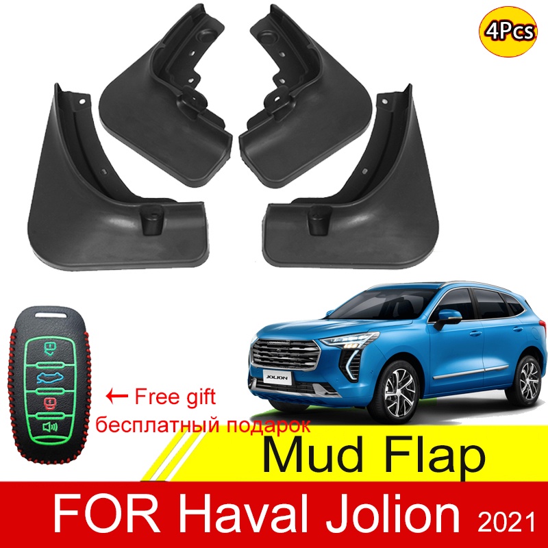 Mud Flaps for Haval Jolion 2023 2022 2021auto Front Rear 4pcs Mudguards Spakbor Khusus Mudflaps Aksesoris Mobil