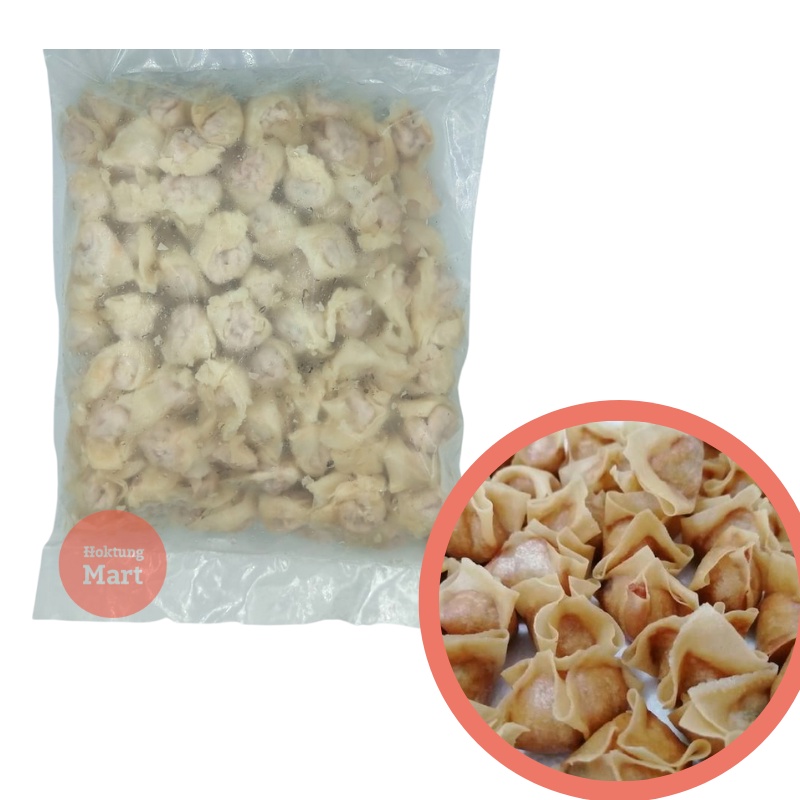 

Premium Homemade Mini Wonton 500gr Goreng Frozen Pangsit Dimsum Mini