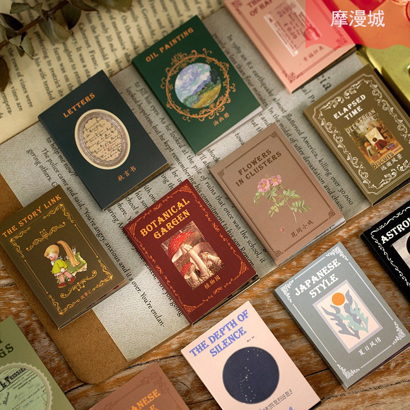 

50Pcs Scrapbook Deco Paper DIY Planner BuJo Kertas Decor Journal / Kertas Dekorasi Planner Hiasan