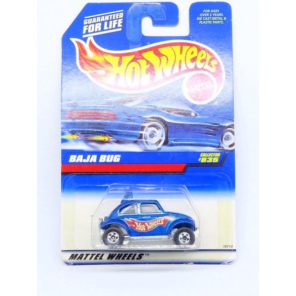 Hot Wheels Volkswagen VW Baja Bug - 835 biru made in India AS79