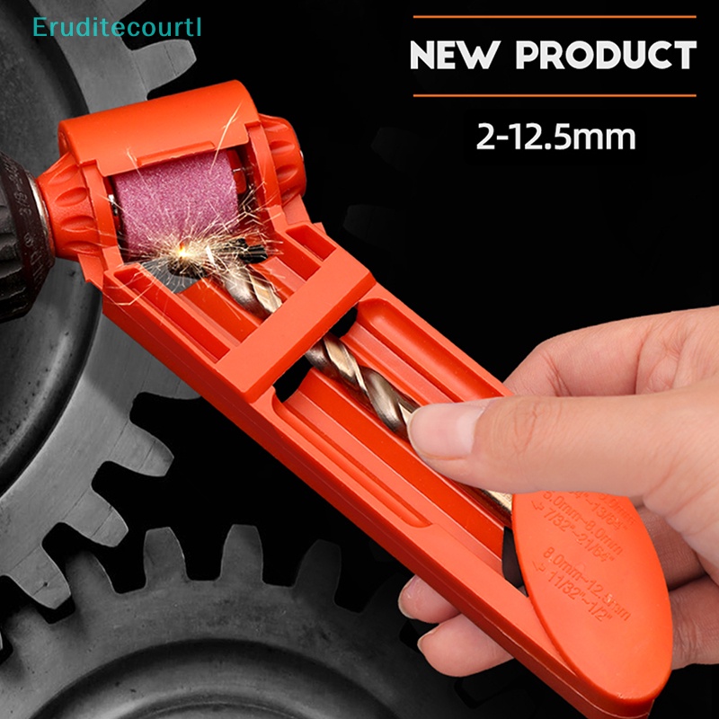 [EruditecourtI] Grinding Wheel Drill Bit Sharpener Mata Bor Set Pengasah Untuk Step Drill [New]