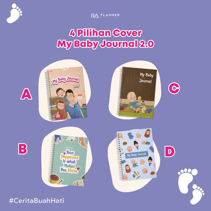 

MY BABY JOURNAL 2.0 X BIDAN SAHABATKU | | BUKU PARENTING - Cover A, Single