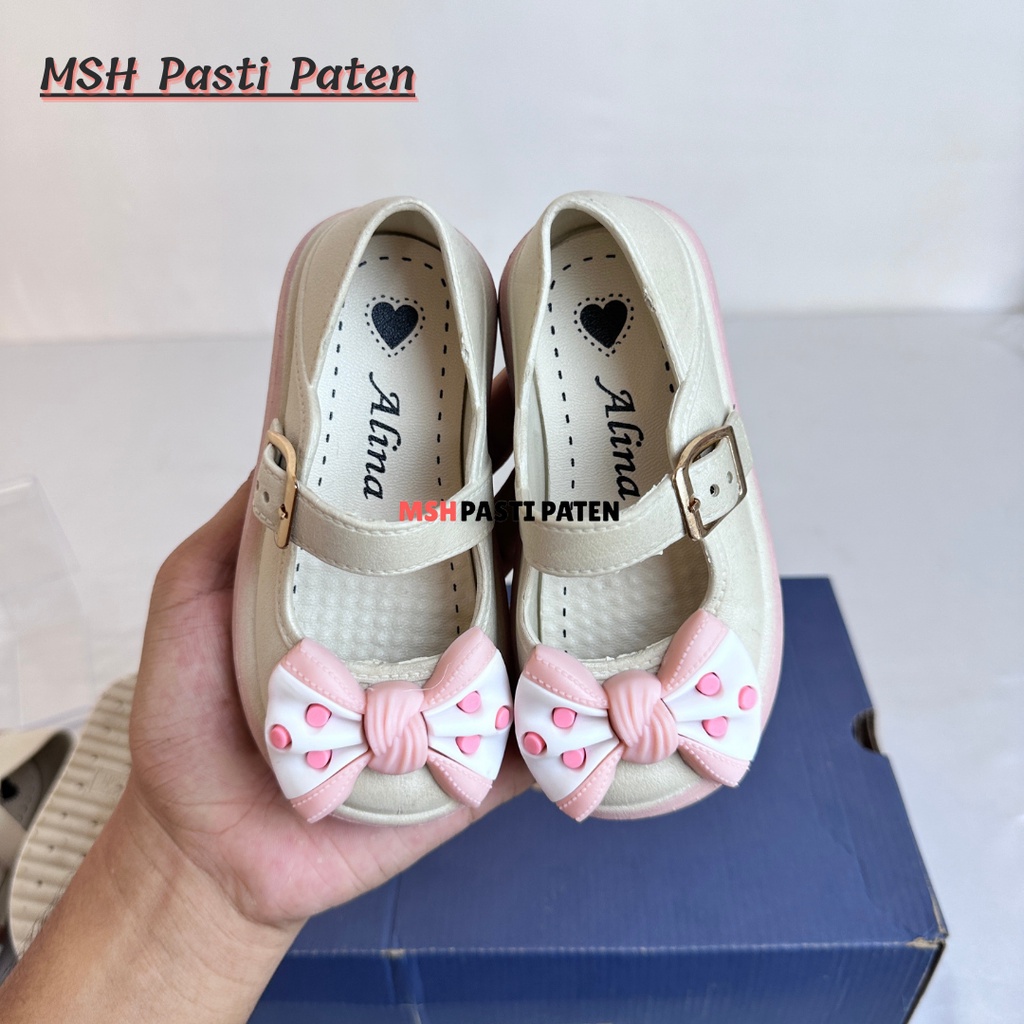 Sepatu Karet Anak Perempuan Anti Slip Ringan Nyaman Dipakai Ukuran 24-35