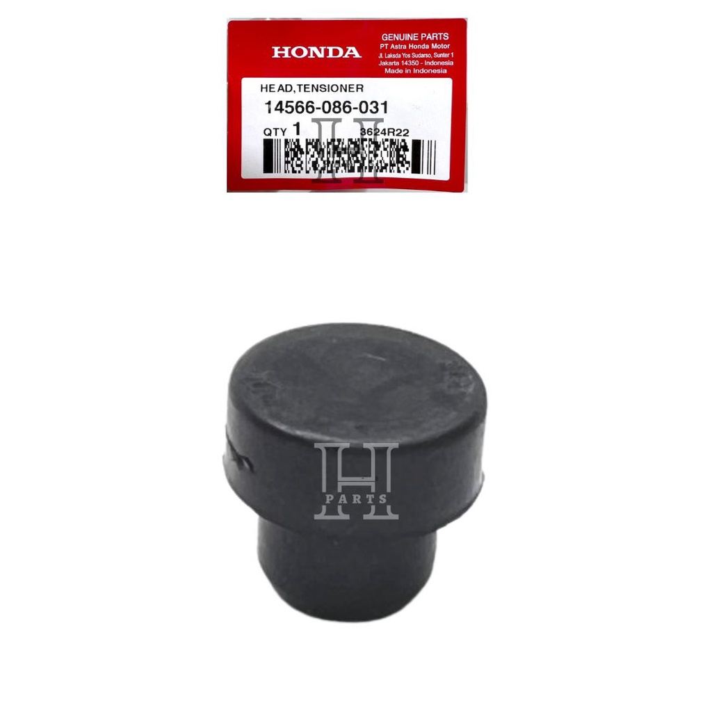 KARET SULING KETENG TENSIONER HEAD LEGENDA REVO SUPRA FIT SUPRA X 125 FI 14566-086-031 ASLI ORIGINAL