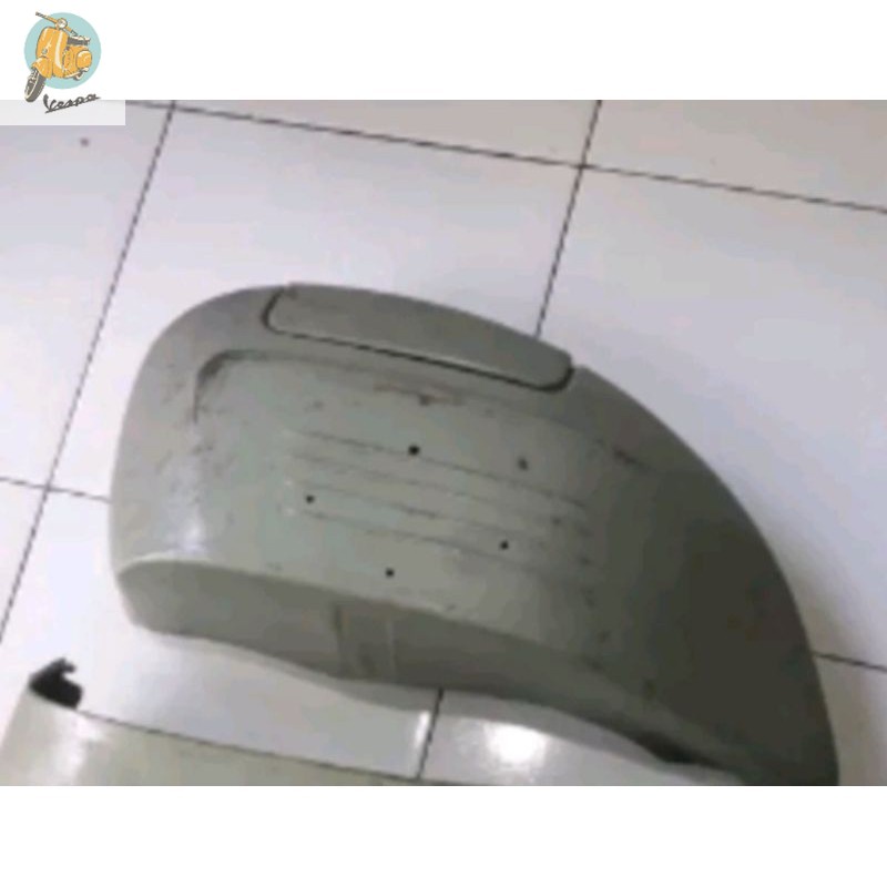 box bagasi samping kiri tepong vespa super bajaj