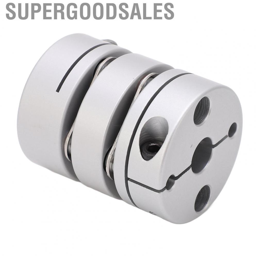 Supergoodsales Shaft Coupler Aluminum Alloy Hub  Double Coupling for Encoder