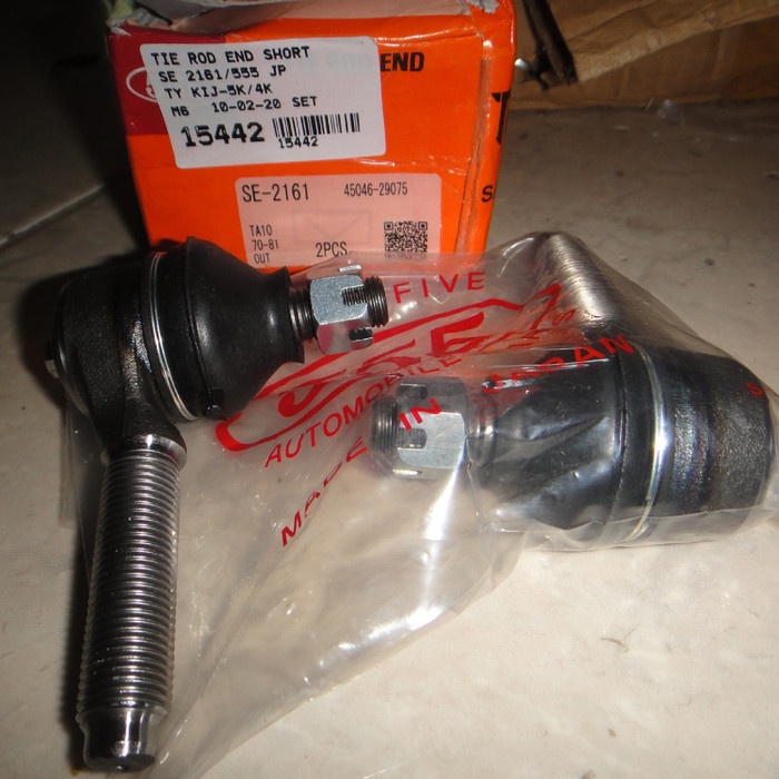 SPAREPART OTOMOTIF- Tie Rod End Out Toyota Corolla KE30, RT100, KF10 555 Japan -KOMPONEN AKSESORIS