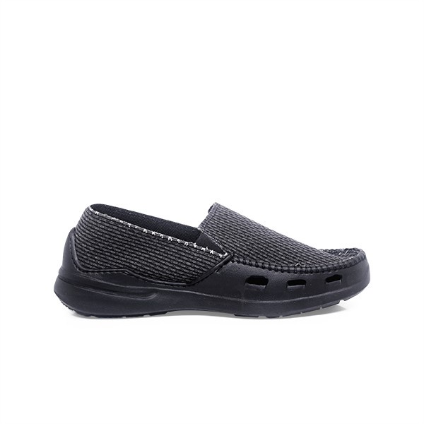 Ardiles Men New Oxxyon Sepatu Slip On Slop - Hitam Ardiles Original