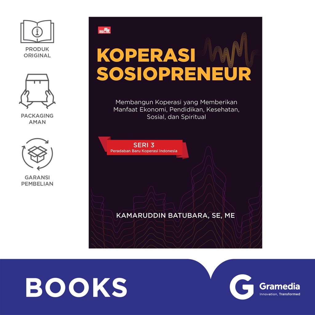 Buku Koperasi Sosiopreneur (KAMARUDDIN BATUBARA)