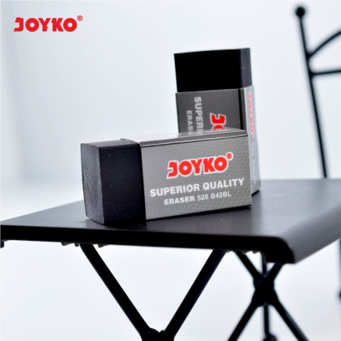 

Penghapus JOYKO Kecil HITAM isi 40/Eraser Joyko B40BL/Hapusan Stip