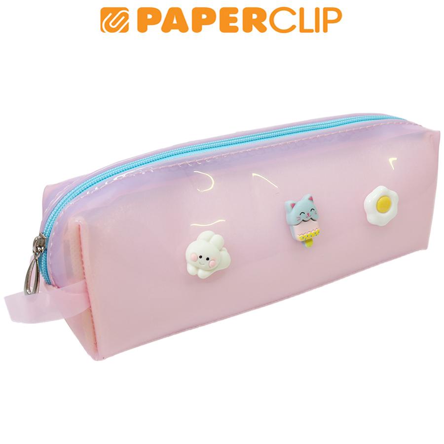 

NEW PRODUCT TEMPAT PENSIL / PEN CASE KAIN HS-395 MIKA WARNA JAVABSJSG