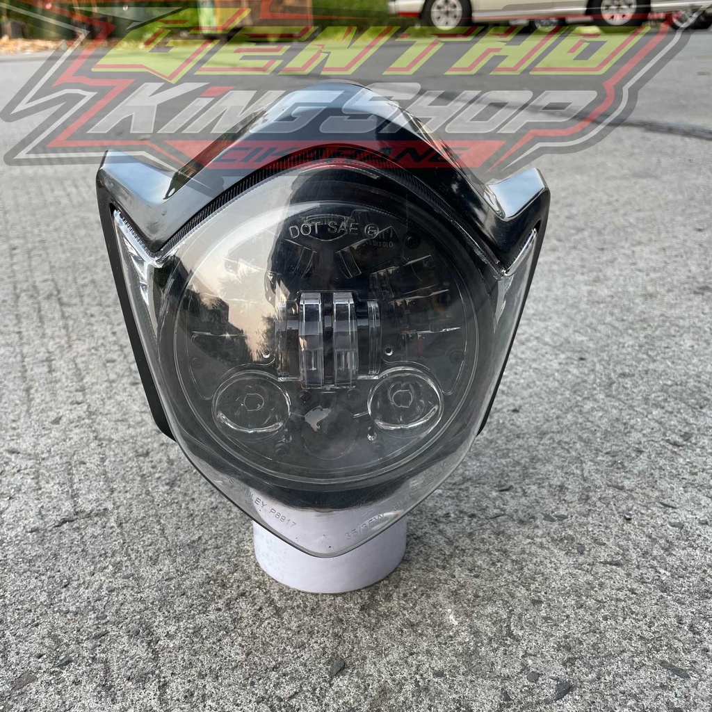 Lampu depan vixion old Daymaker V-ixion 2012 new Oval Headlamp Daymaker Vixion lama