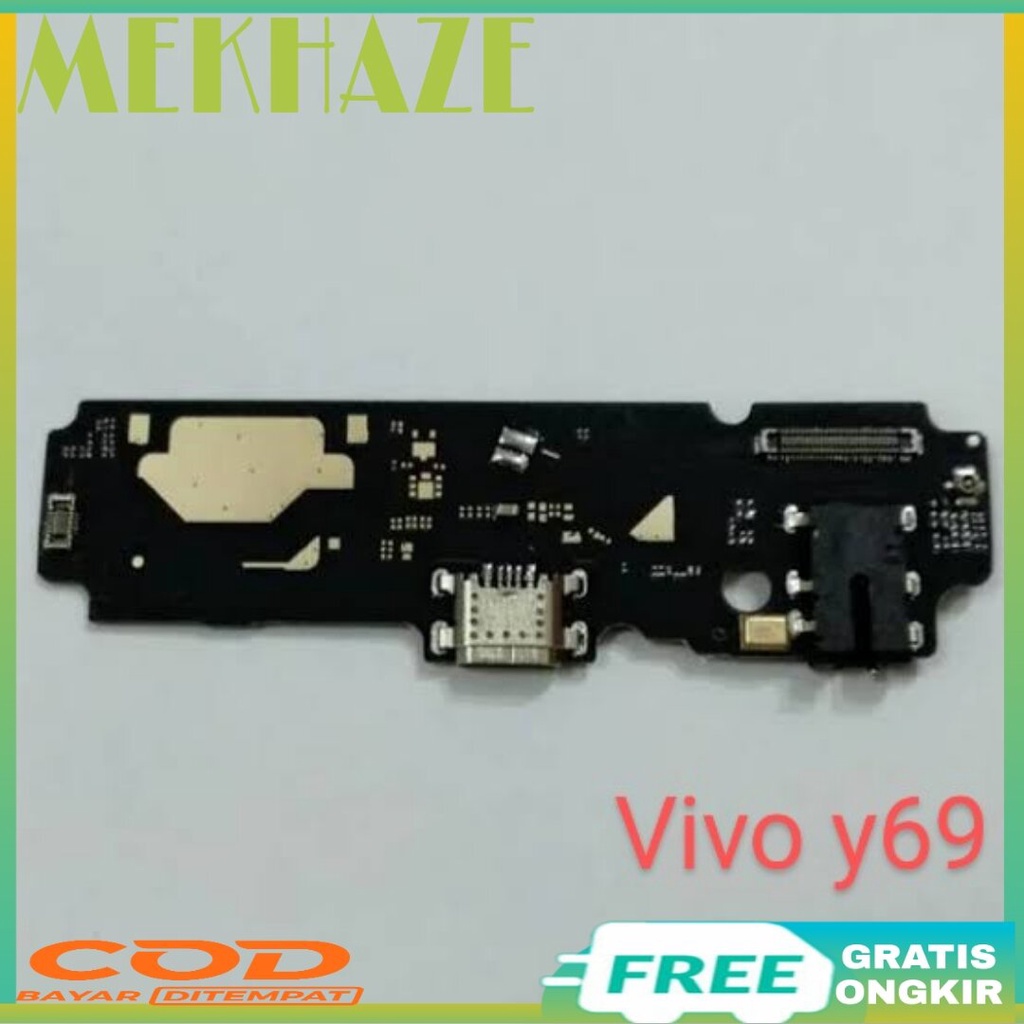 CONNECTOR CHARGER VIVO Y69 PAPAN KONEKTOR PCB BOARD CONNECTOR TC VIVO Y69 ORIGINAL 100%
