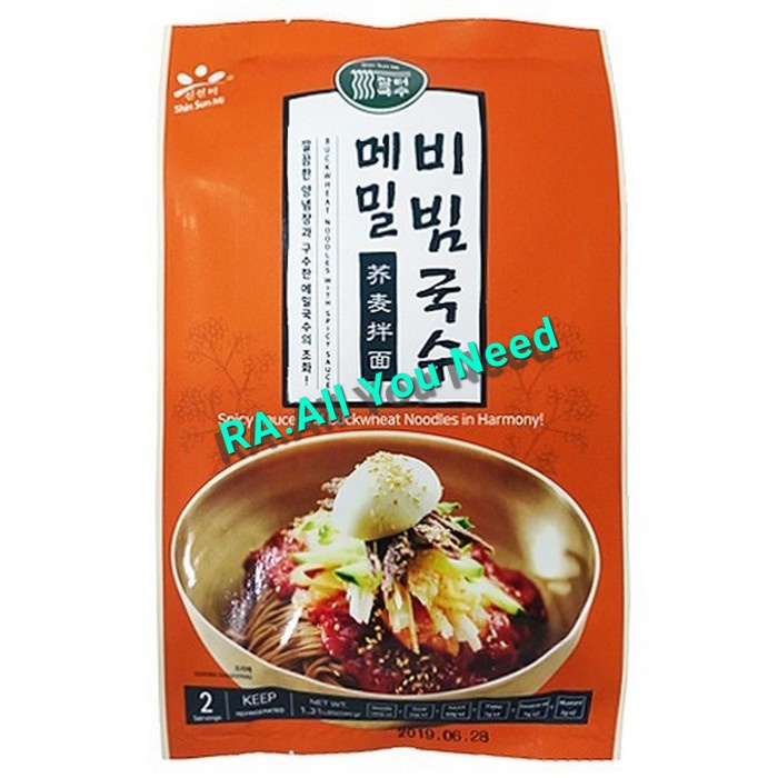 

Shin Sun Mi Buckwheat Noodle With Spicy Sauce 594gr