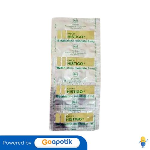 HISTIGO 6 MG STRIP 10 KAPLET