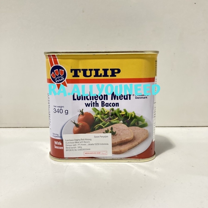 

Luncheon Meat With Bacon 340gr