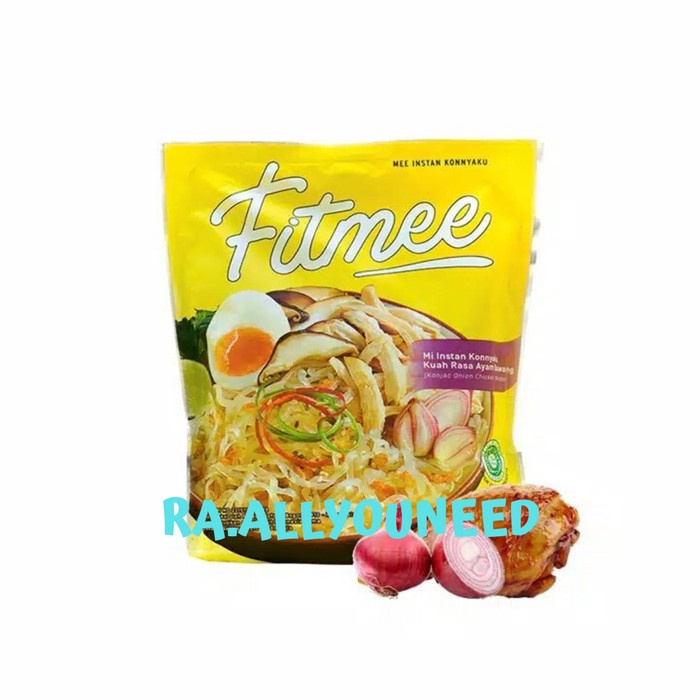 

Fit Mee Mi Instan Konnyaku Kuah Rasa Ayam Bawang 71gr