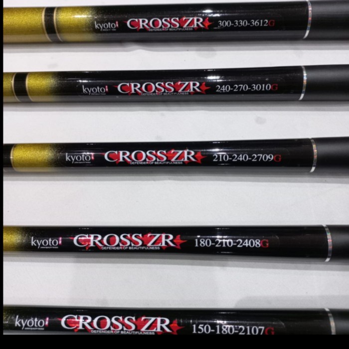 Tegek Zoom Kyoto Cross ZR Ruas pendek - 180-210-240