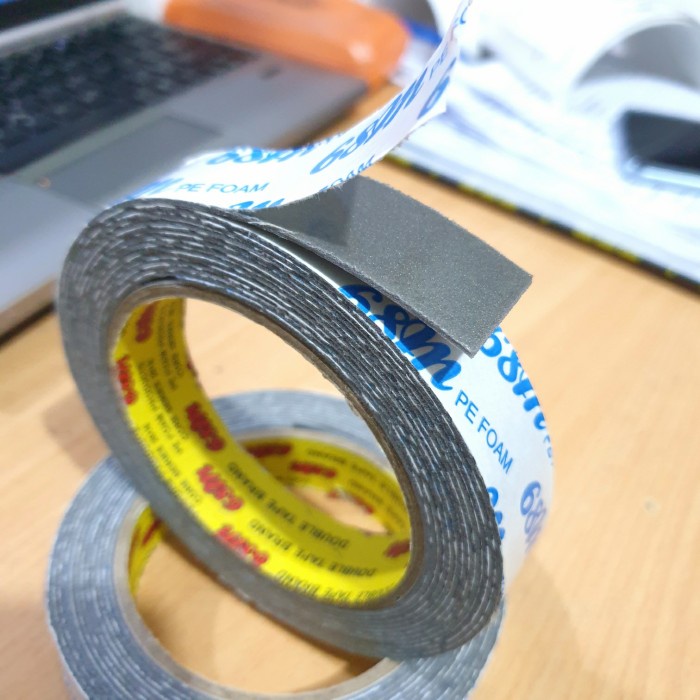 

Double Tape 3M Putih - Lem Dobel Tip DoubleTape Perekat Bolak Balik