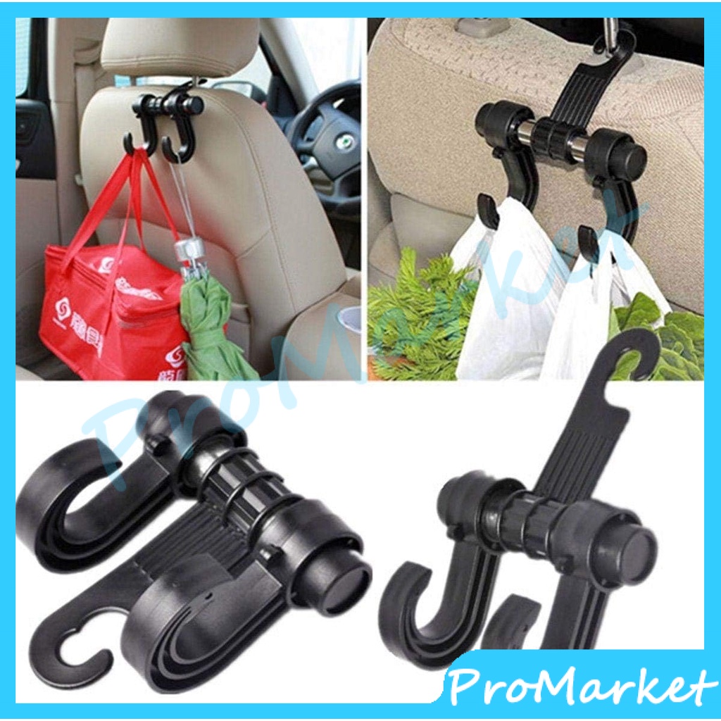 PRO Gantungan Cantolan Pengait Hook Jok Mobil Aksesoris Otomotif Serbaguna Praktis