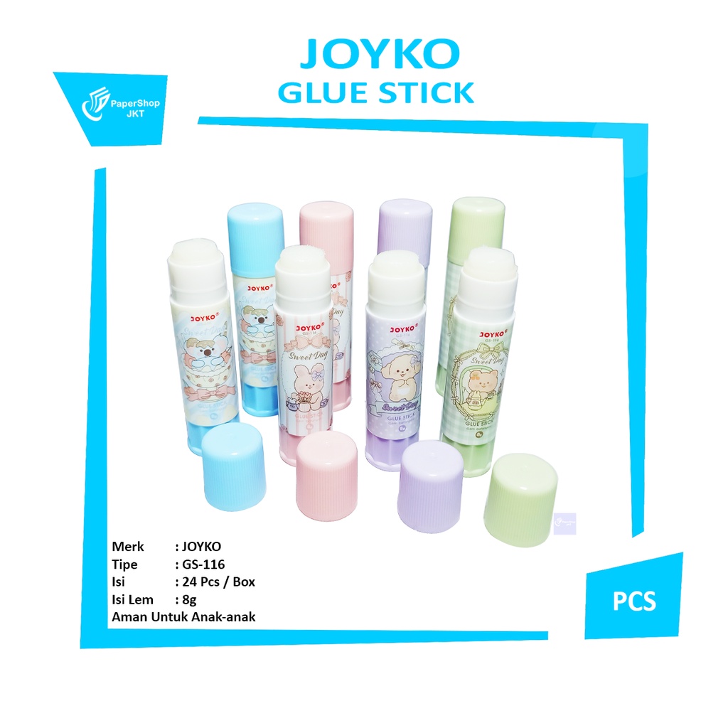 

JOYKO - Lem Kertas Glue Stick GS-116 - Pcs