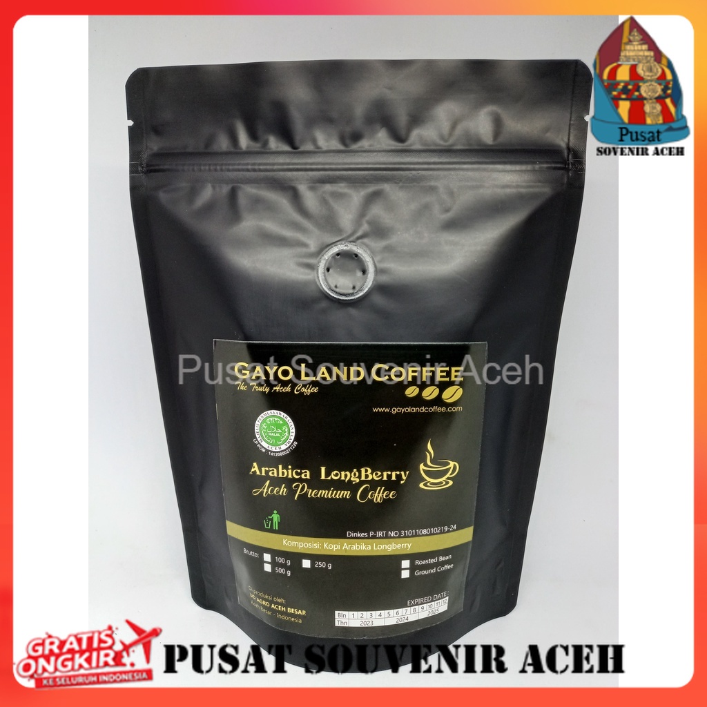 

Kopi Arabica Longbery Aceh Gayo 250 gr