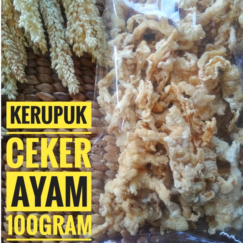 

KERUPUK CEKER AYAM 100gram
