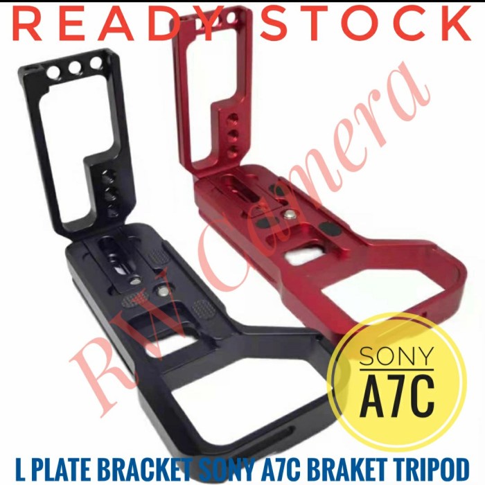 L Plate Sony A7C Plat Quick Release Tripod Hand Grip Shape  Lplate Lplat Landscape Vertikal