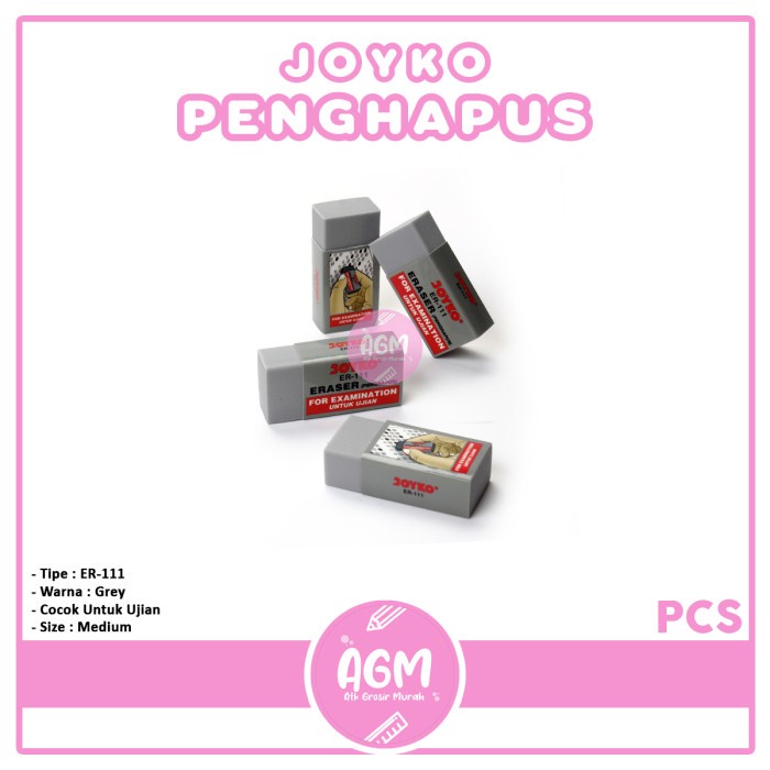 

JOYKO - Penghapus Untuk Ujian ER-111 Sedang - Pcs