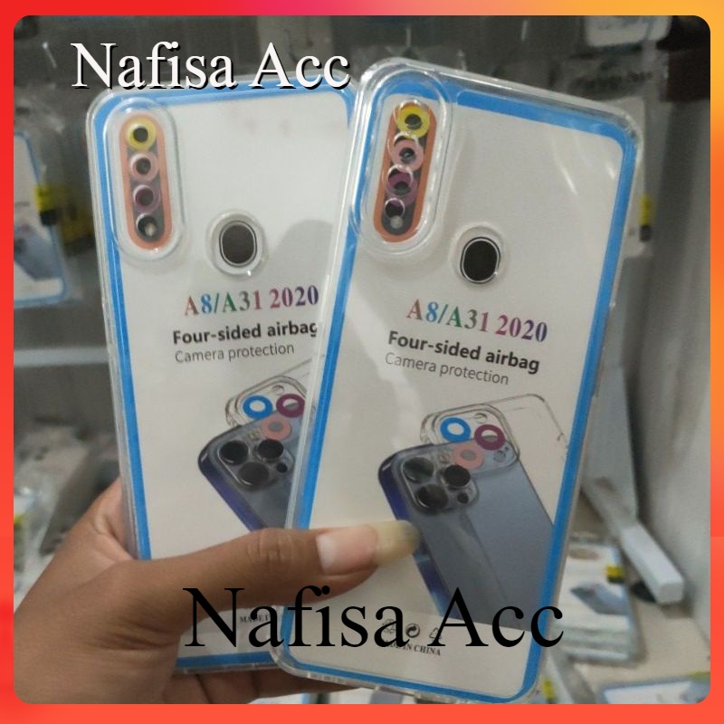 Softcase Bening OPPO A31 / OPPO A8 Case Protec Camera Transparan
