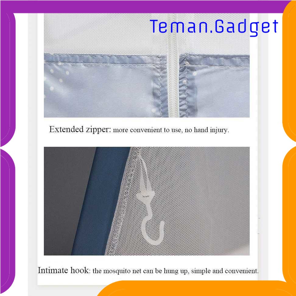 TG - ART Faroot Jaring Anti Nyamuk Kelambu Tempat Tidur Mosquito Net 120x200cm - A76