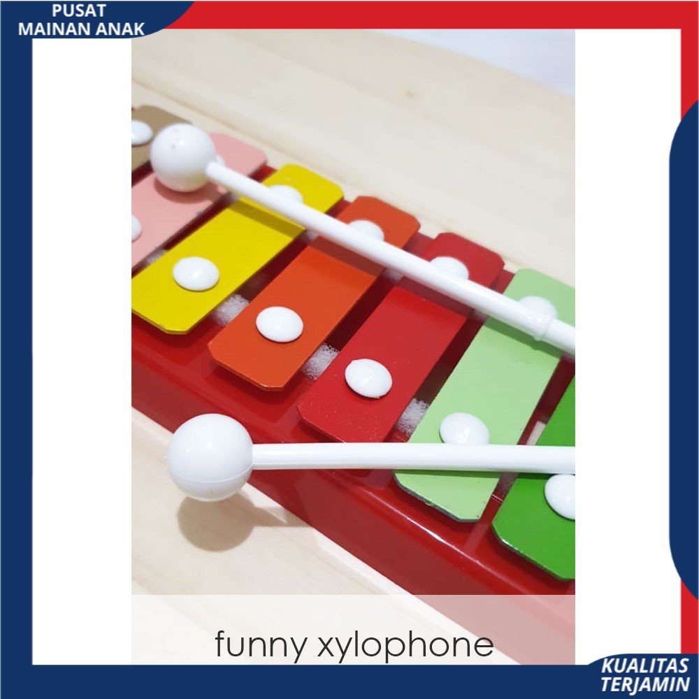 ( BISA COD ) PROMO ST2514 Mainan Anak Musik Pukul KIDS XYLOPHONE / funny xylophone Gamblang Xilophone Kolintang Kulintang