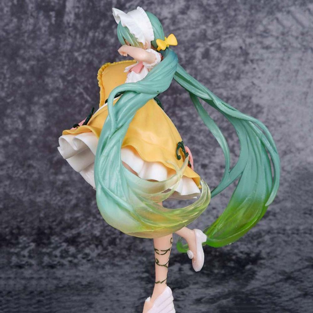 [Elegan] Miku Hatsune Action Figure Kawaii PVC 20cm Hadiah Ulang Tahun Koleksi Model Miku Mainan Kartun Anime Dekorasi Rumah Miku Anime Model Mainan