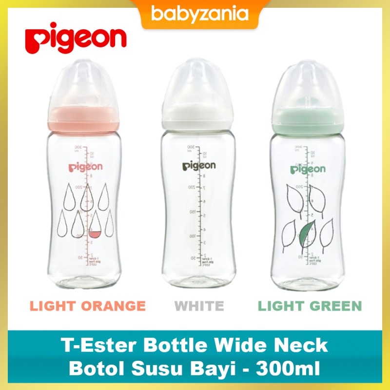 Pigeon T-Ester Bottle Wide Neck Botol Susu Bayi - 300 ml