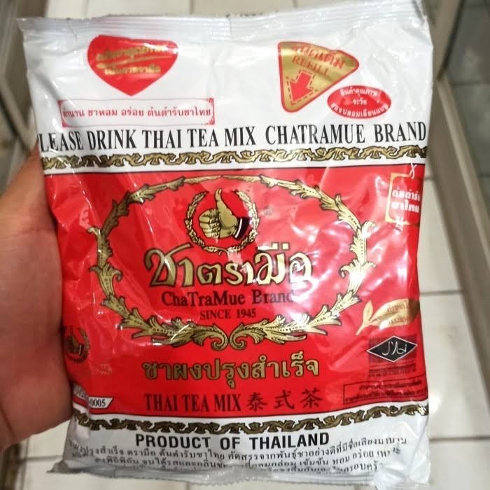

Thai Tea Original Chatramue Cha Tramue Thailand Merah Red Black Tea