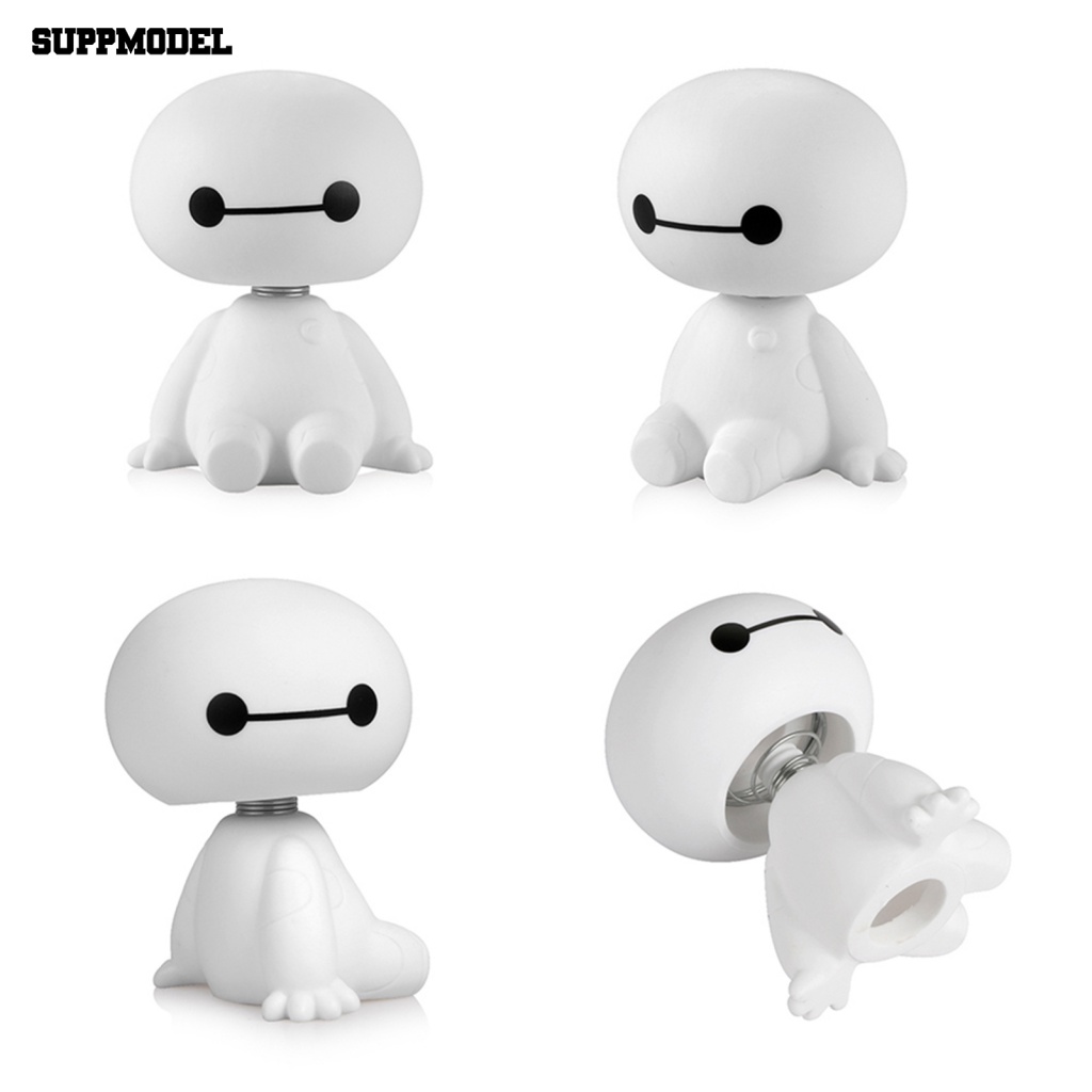 Mainan Model Miniatur suppmodel Untuk Mobil Auto Mainan Baymax Putih Tidak Berbau