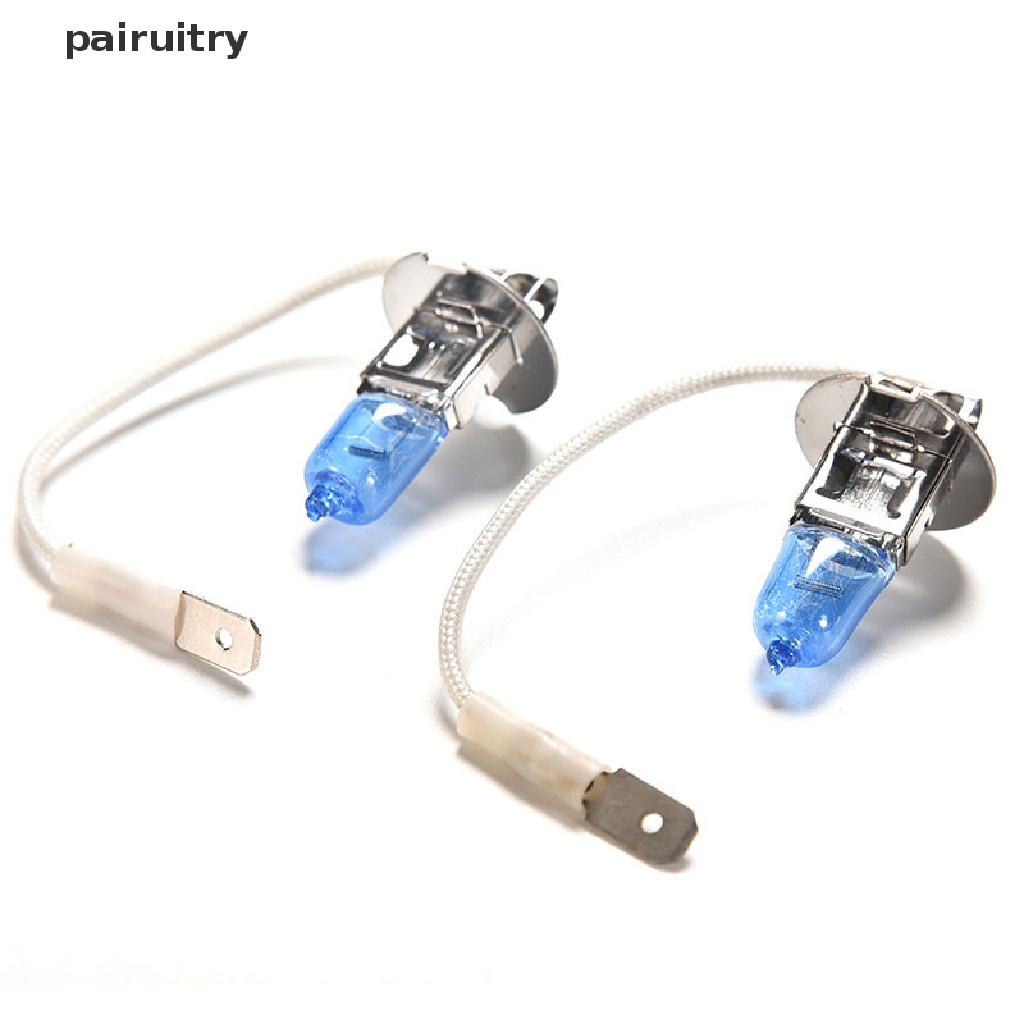 Prt 2X Super White H3 100W LED Haen Car Driving Headlight Bohlam Lampu Kabut 12V PRT