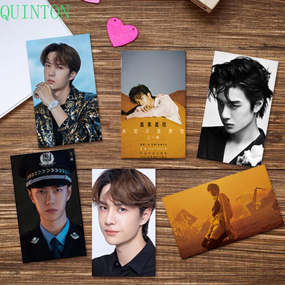 QUINTON 30 Sheets/Set Chen Qing Ling LOMO Card Fans Photocard Xiao Zhan Postcard Gift Mini Idol Star surroundings The Grand-Master Of Demonic Wang Yibo Message Card