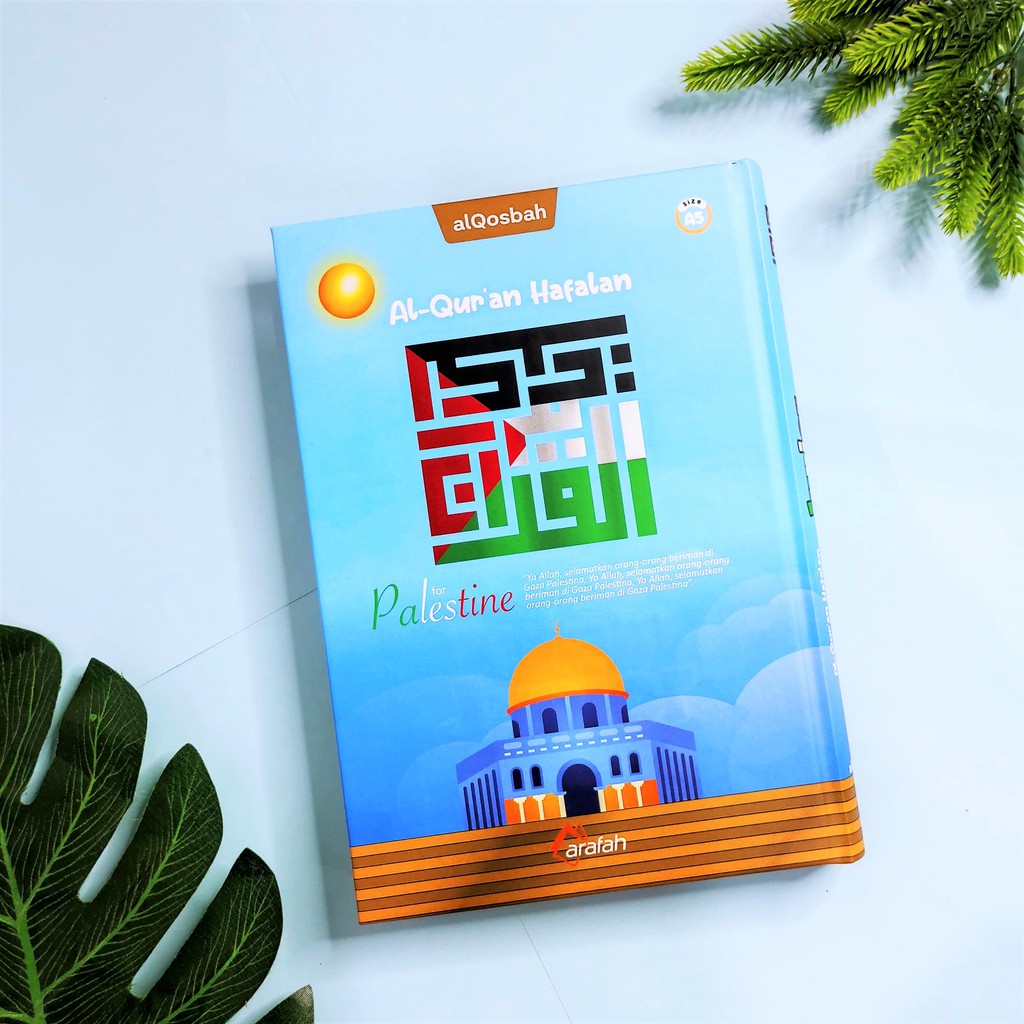 AL-QUR'AN PALESTINE JUNIOR NON-CUSTOM - EDISI KHUSU SUPPORT PALESTINE - TOKO BUKU ARAFAH