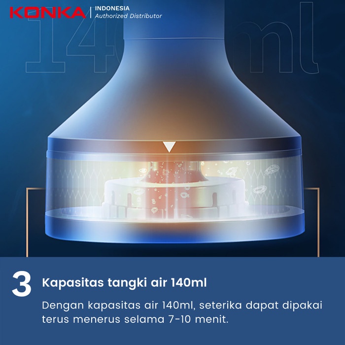 KONKA Garment Steamer | Setrika Uap Genggam - KSC-G168WE