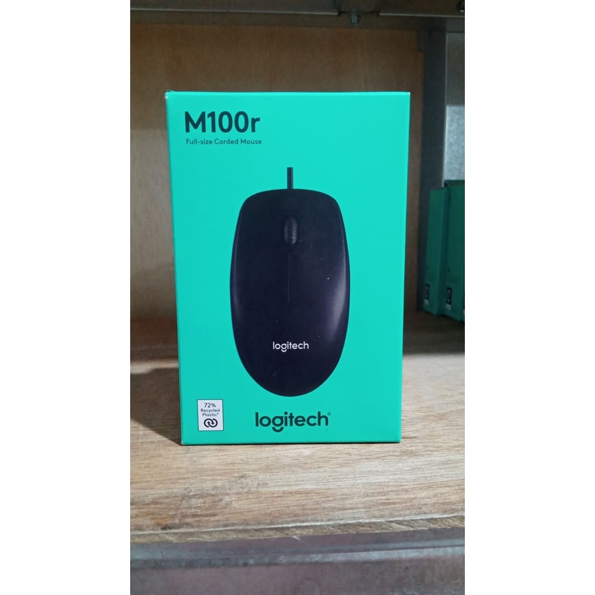 (4 Pcs) Mouse Logitech kabel M100r (4 Pcs)