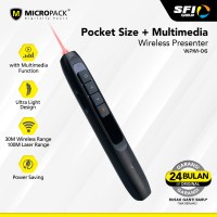 Micropack Wireless Presenter Mouse Pocket (WPM-06) WPM 06 WPM06