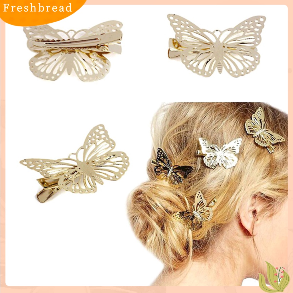 {In Stock} Jepit Rambut Kalung Indah Pengerjaan Halus Menawan Kalung Kupu-Kupu Mewah Untuk Pacaran