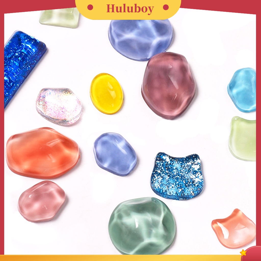 {In Stock} 48Pcs Pajangan Kutek Riak Air Bentuk Tidak Teratur Alat Nail Art Papan Warna Kuku Transparan Tips Swatch Kartu Untuk Menunjukkan Gel Polish