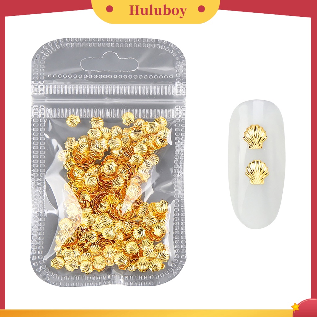 {In Stock} 500Pcs/Pack Stud Nail Art Desain Hollow Dekorasi Kuku Logam Fashion Manicure Rivet Sequin Untuk Kecantikan