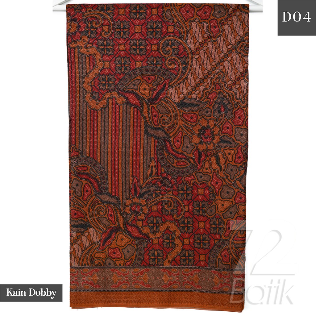 KAIN BATIK PREMIUM Dobby Motif Sekar Jagad Warna Orange Coklat Maroon 723372 Cap 72 Jarik Jarit Samping Kebat Panjang Batik Dobby Modern Premium Bahan Seragam Batik Pernikahan Kantor Keluarga Murah Kamen Jadi Batik Bali Lembaran