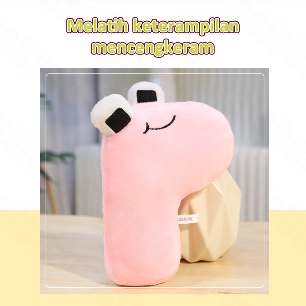 Halo Baby Mainan Bantal Boneka Stuffed Plush Hewan Huruf Lore 25cm Untuk Hadiah Anak