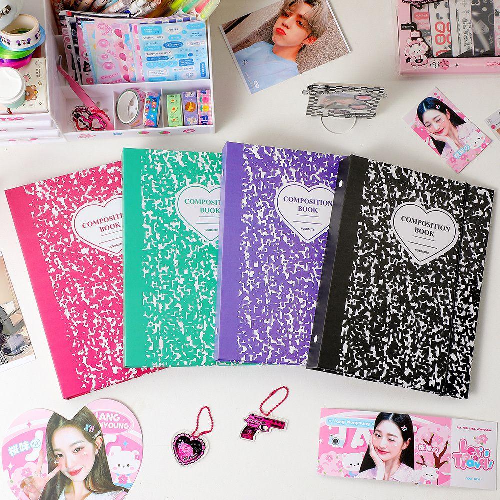 Needway   Photocard Collect Book School Supply Kawaii Jounral Cover A5 Binder Kpop Idol Chasing Stars Tempat Kartu